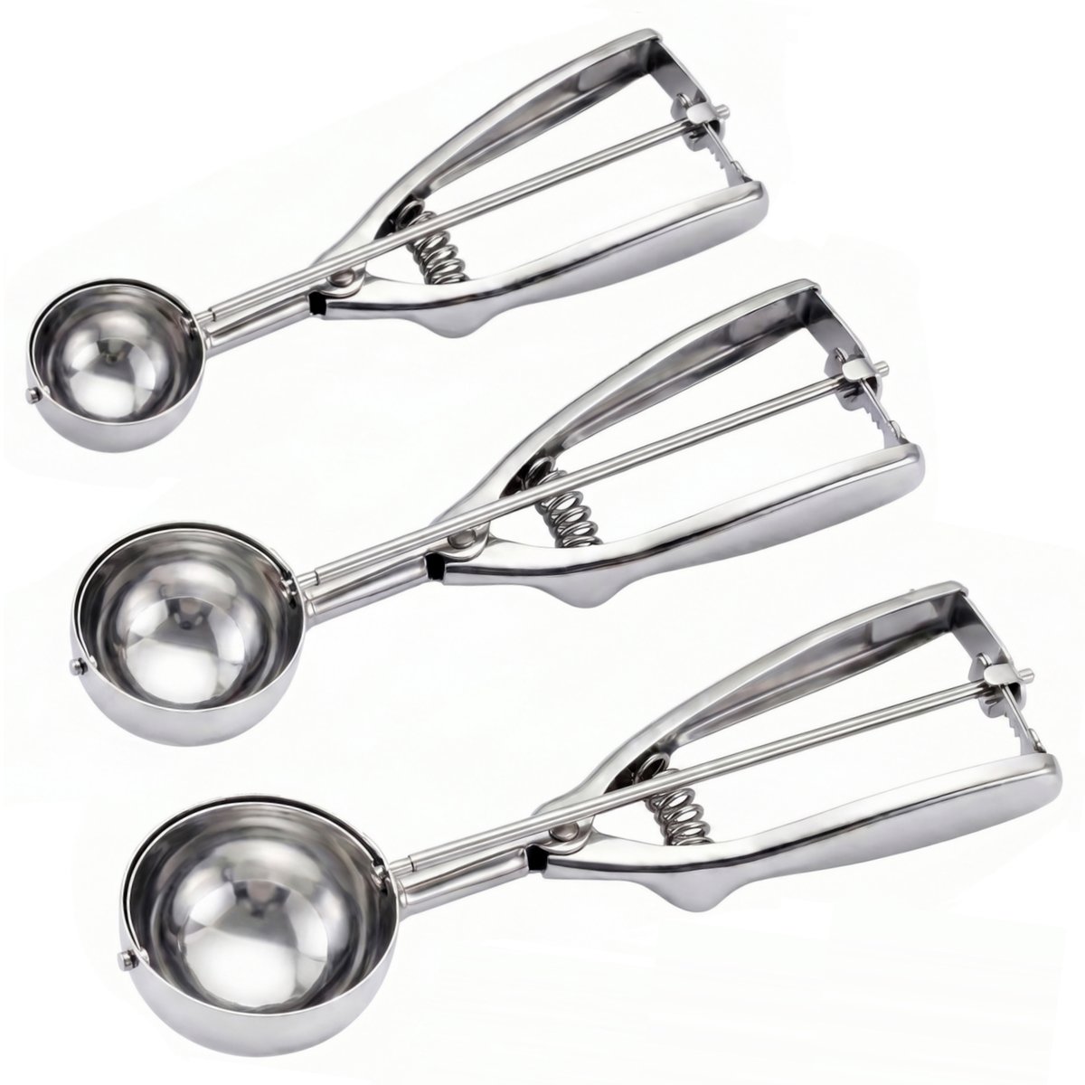 OSHLANT 3-Piece Cookie Scoop Set